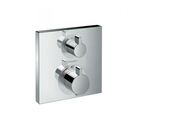 Термостат для душа Hansgrohe Ecostat Square, запорный вентиль, 15712000
