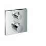 Термостат для душа Hansgrohe Ecostat Square, запорный вентиль, 15712000