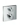 Термостат для душа Hansgrohe Ecostat Square, запорный вентиль, 15712000