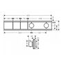 Термостат для душа Hansgrohe RainSelect, 2 потребителя, 15380990