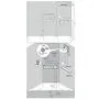 Термостат для душа Hansgrohe RainSelect, 4 потребителя, 15382340