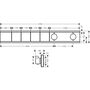 Термостат для душа Hansgrohe RainSelect, 4 потребителя, 15382990
