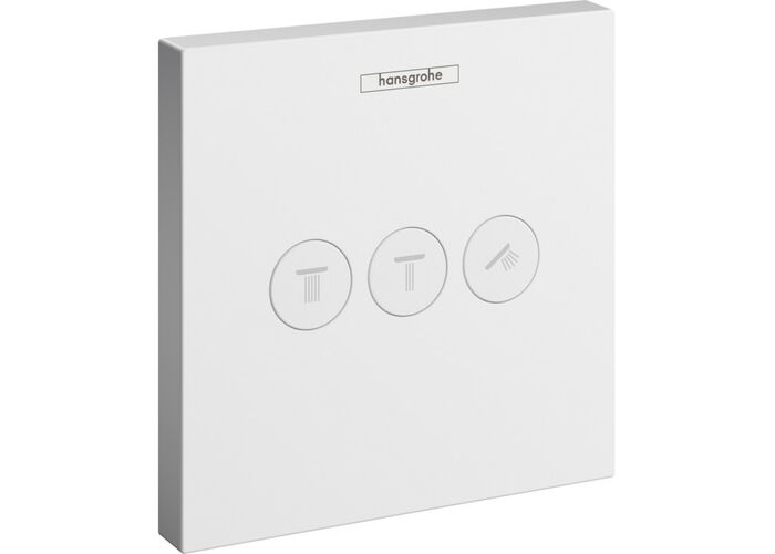 Запорное устройство Hansgrohe ShowerSelect, матовый белый, 3j, 15764700