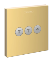 Запорное устройство Hansgrohe ShowerSelect, полированное золото, 3j, 15764990