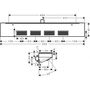 Боковой душ Hansgrohe Rainfinity 500, 26243700