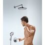 Тропический душ со стены Hansgrohe Raindance Select S240 2jet, 26466400