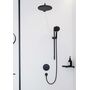 Верхний душ Hansgrohe Croma 280, Air, EcoSmart, черный матовый, 26221670
