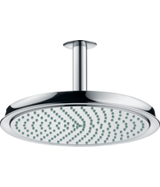 Верхний душ Hansgrohe Raindance AIR, 24 см, потолочное соединение, 27405000