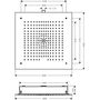 Верхний душ Hansgrohe Raindance E 400/400, 1jet, 26252000