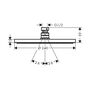 Верхний душ Hansgrohe Raindance S 240, 1jet, 27623000