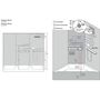 Верхний душ Hansgrohe Rainfinity 360, 3jet, 26234000