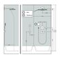 Верхний душ Hansgrohe Rainmaker Select 460, 2jet, с держателем, 24005400