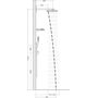 Верхний душ Hansgrohe Rainmaker Select 460, 2jet, с держателем, 24005400