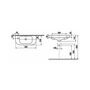 Мини-раковина Jika Olymp Deep 50х23, отв слева, 8156150001051