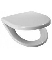 Сиденье с крышкой Soft Close для унитаза Jika Tigo 893385, пластик петли