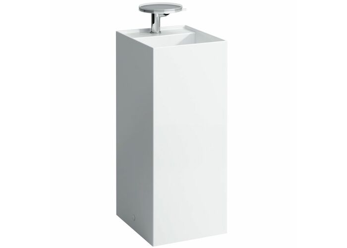 Умывальник Kartell by Laufen 811331 37,5x43,5 с 1 отв, для смесителя, скрытый перелив