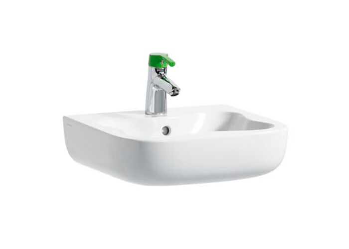 Умывальник детский Laufen Flora Kids 815031 45x41, красный/белый