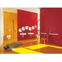 Умывальник детский Laufen Flora Kids 815031 45x41, красный/белый