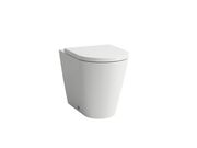 Унитаз напольный приставной KARTELL BY LAUFEN rimless, белый, 8233370000001