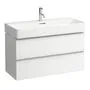 Подвесной шкафчик Laufen Sapce 93,3х52, белый матовый, 4102021601001