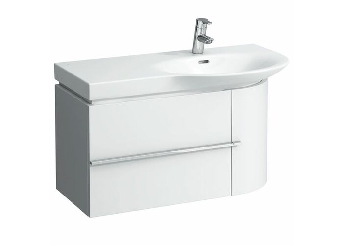 Тумба под умывальник Laufen Palace 401502 84x38x46, 2 выдвижных ящика, левая