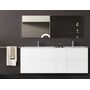 Раковина со шкафчиком KARTELL BY LAUFEN, 50x50x72,6, push-pull, белый, 8603316401041