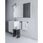 Раковина со шкафчиком KARTELL BY LAUFEN, 50x50x72,6, push-pull, белый, 8603316401041