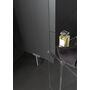 Раковина со шкафчиком KARTELL BY LAUFEN, 80x50x72,6, push-pull, грифельный серый, 8603356421041