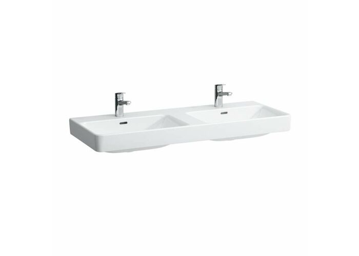 Двойная раковина-столешница Laufen Pro S 120х46, отв для смесителя, 8149660001041