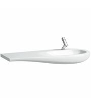 Умывальник столешница Laufen Alessi One 120x50 814974, покрытие LCC, полочка слева
