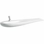 Умывальник столешница Laufen Alessi One 160x50 814971, покрытие LCC, полочка справа
