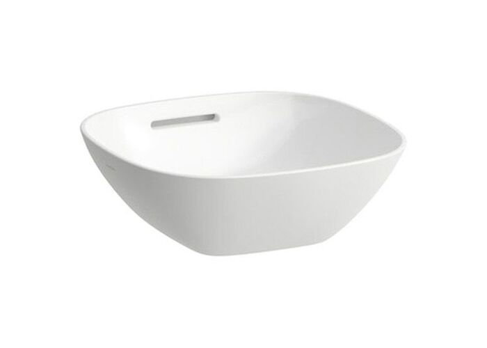 Раковина-чаша Laufen Ino 35х36, SaphirKeramik, без отв. для смесителя, отв перелива,  8123000001091