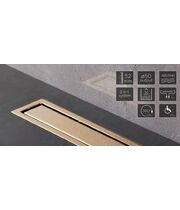 Душевой лоток Pestan Confluo Premium Line 550 Gold, 13100052