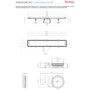 Душевой лоток Pestan Confluo Premium Line 550 Gold, 13100052