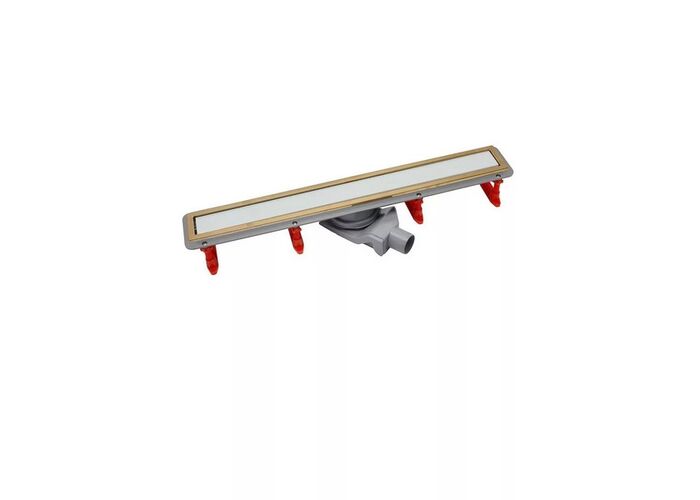 Душевой лоток Pestan Confluo Premium Line 950 White Glass Gold, 13100126