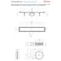 Душевой лоток Pestan Confluo Premium White Glass Line 550, 13000282