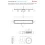 Душевой лоток Pestan Confluo Premium White Glass Line 650, 13000283