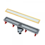 Душевой лоток Pestan Confluo Premium White Glass Line 650 Gold, 13100091