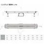 Душевой лоток Pestan Confluo Slim Line 300+, 13100024