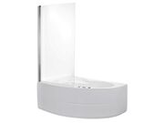 Шторка для ванны Poolspa Mistral-N 90x153 хро..