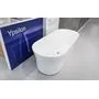Акриловая отдельностоящая ванна Ravak Ypsilon 180x80, черный слив, XC00100034