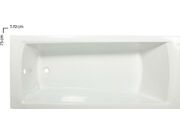 Акриловая ванна Ravak Domino Plus 180х80, C65..