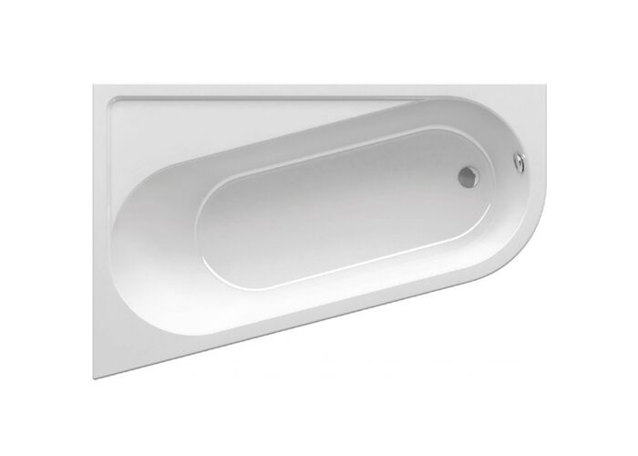 Ванна акриловая Ravak CHROME, 170х105 L белая
