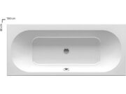 Ванна акриловая Ravak CITY SLIM, 180х80 белая..