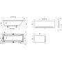 Ванна акриловая Ravak Classic 170x70