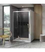 Душевая дверь Ravak 10DP2-110 белый + транспарент