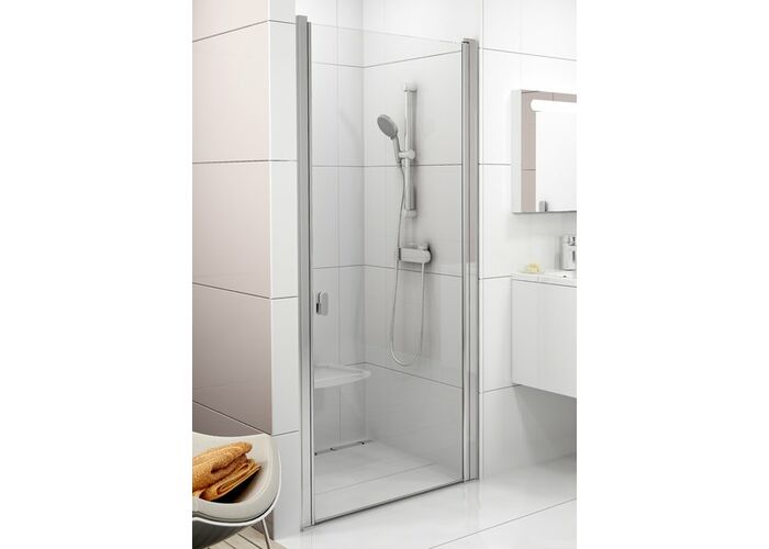 Душевая дверь Ravak Chrome CSD1-80 блестящий+транспарент
