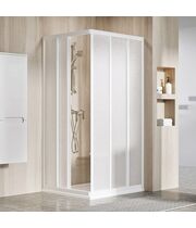 Душевая дверь Ravak Supernova ASRV3-80, 198 см, белый+перл, 15V401R211