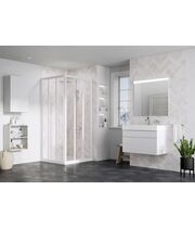 Душевая дверь Ravak Supernova ASRV3-80, 198 см, сатин+транспарент, 15V40UR2Z1