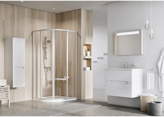 Душевая дверь Ravak Supernova SKCP4-80, 195 см, белый+грейп, 3114O102ZG